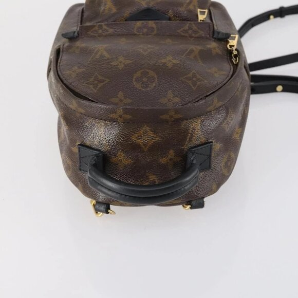 LOUIS VUITTON Monogram Palm Springs MINI Backpack M44873 LV Auth ar13828 main image 8